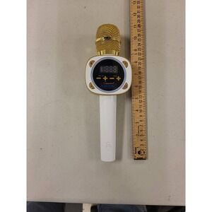 Carpool‎ Karaoke Singing Machine Microphone Karaoke Machine Mic Gold White